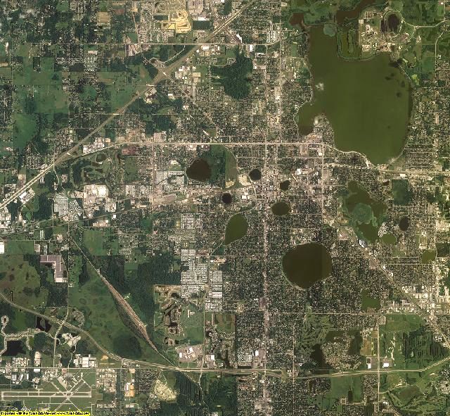 Polk County, Florida aerial photography