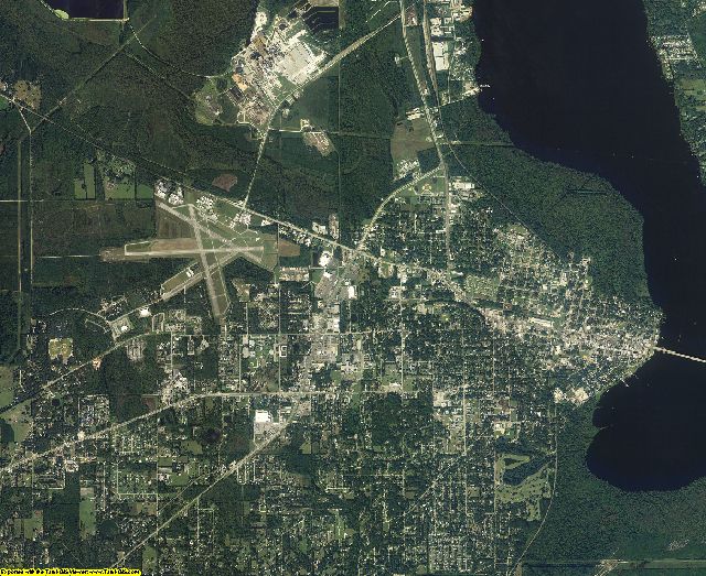 Putnam County, Florida aerial photography