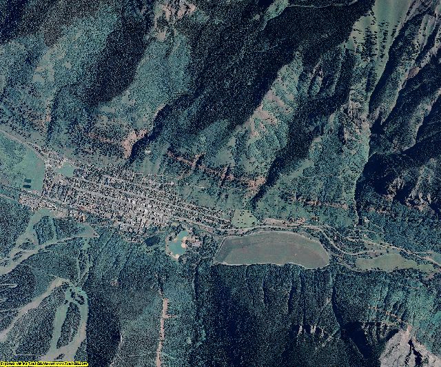 San Miguel County, Colorado aerial photography