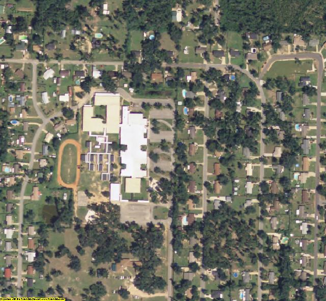 Santa Rosa County, FL aerial photography detail
