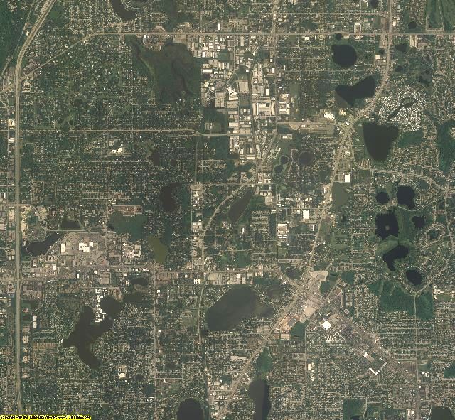 Seminole County, Florida aerial photography