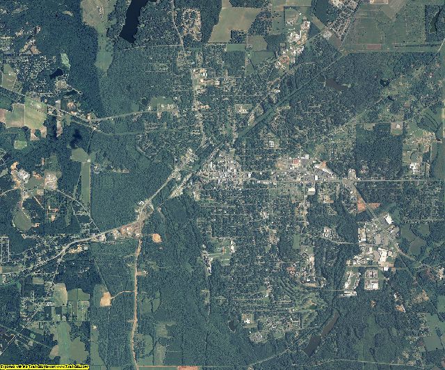 Sumter County, Georgia aerial photography