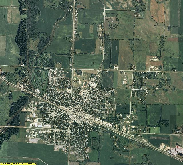 Swift County, Minnesota aerial photography