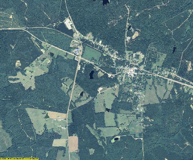 Taliaferro County, Georgia aerial photography
