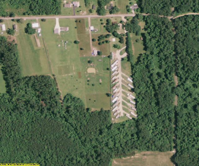 Tangipahoa County, LA aerial photography detail