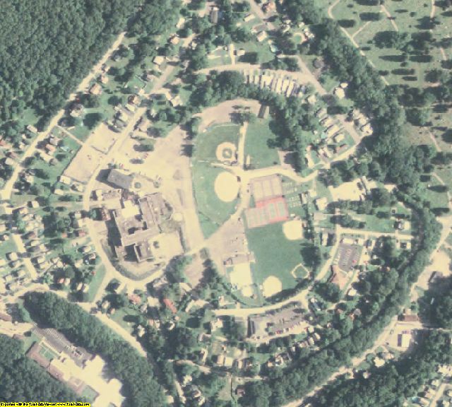 Venango County, PA aerial photography detail