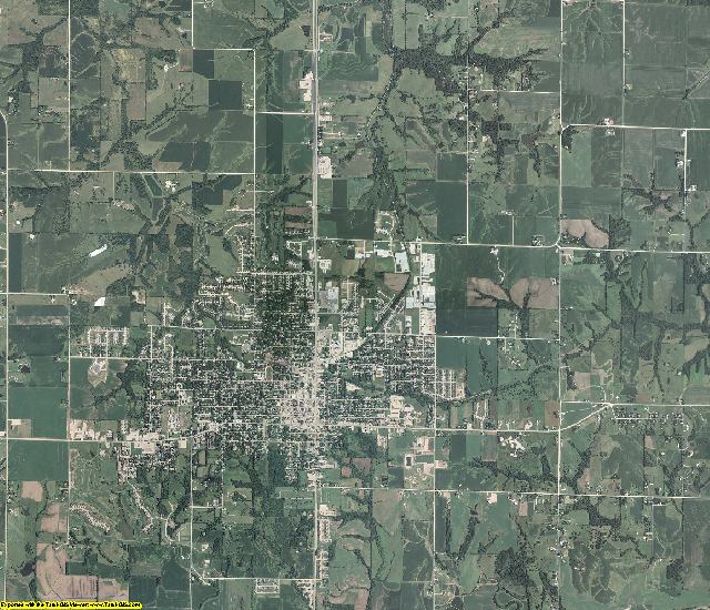 Warren County, Iowa aerial photography