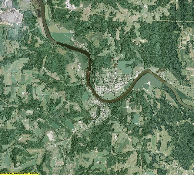 Washington County, Ohio aerial photography