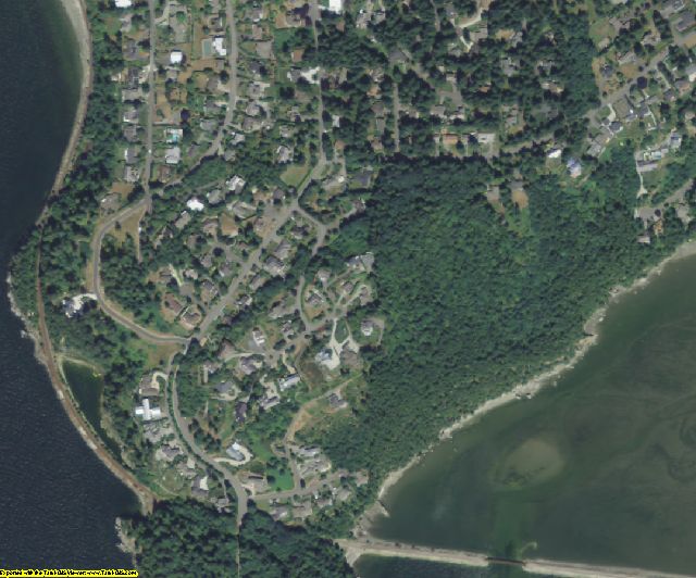 Whatcom County, WA aerial photography detail