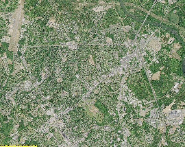 York County, South Carolina aerial photography