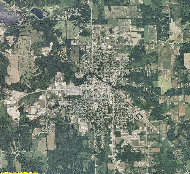 Barry County, Michigan aerial photography