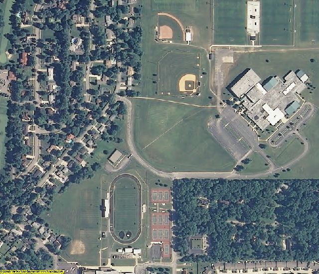 Boone County, IN aerial photography detail