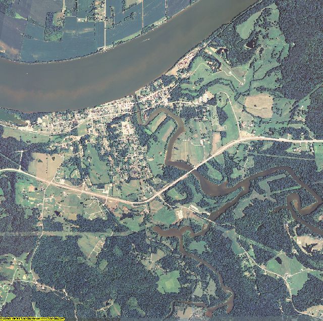 Breckinridge County, Kentucky aerial photography