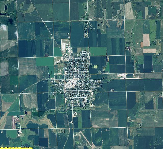 Butler County, Nebraska aerial photography