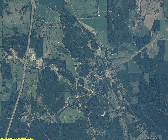 Carroll County, Mississippi aerial photography