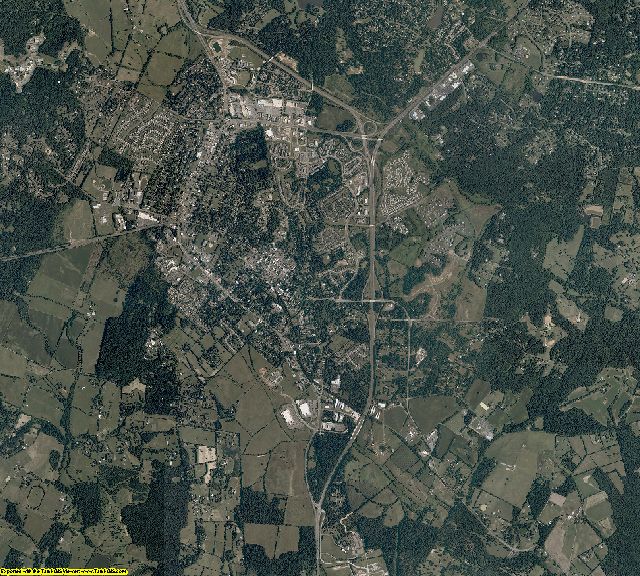 Fauquier County, Virginia aerial photography