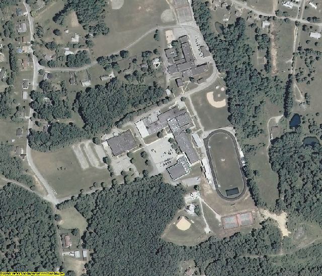 Floyd County, VA aerial photography detail