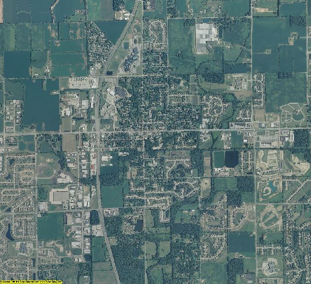 Hamilton County, Indiana aerial photography