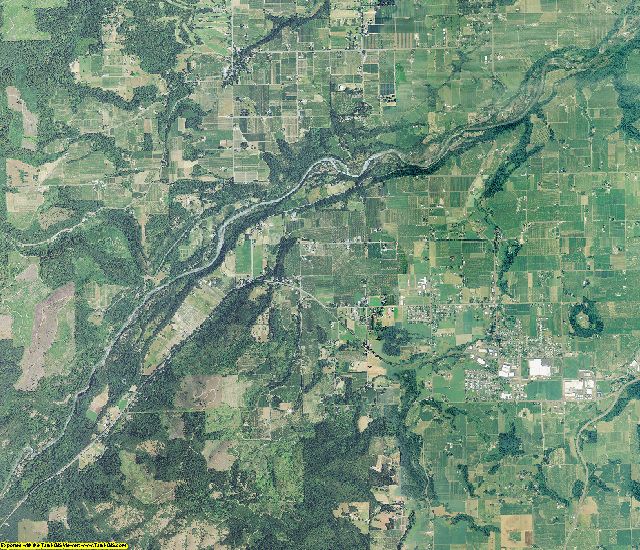 Hood River County, Oregon aerial photography
