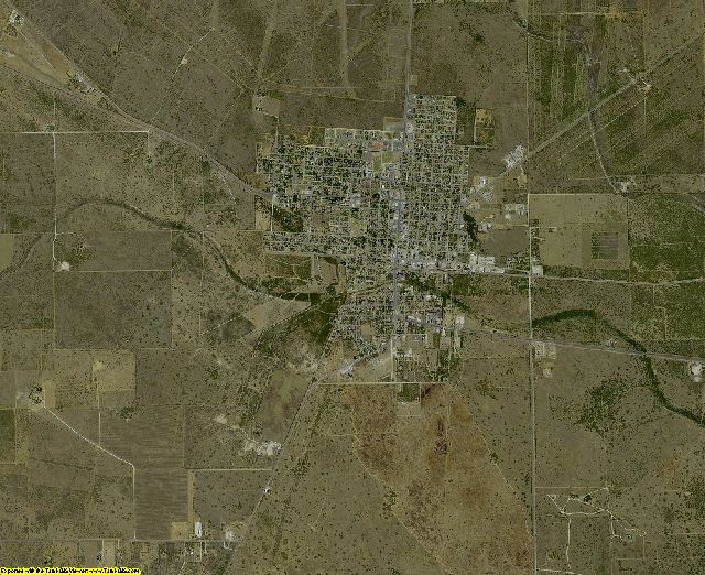 Jim Hogg County, Texas aerial photography