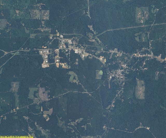 Kemper County, Mississippi aerial photography