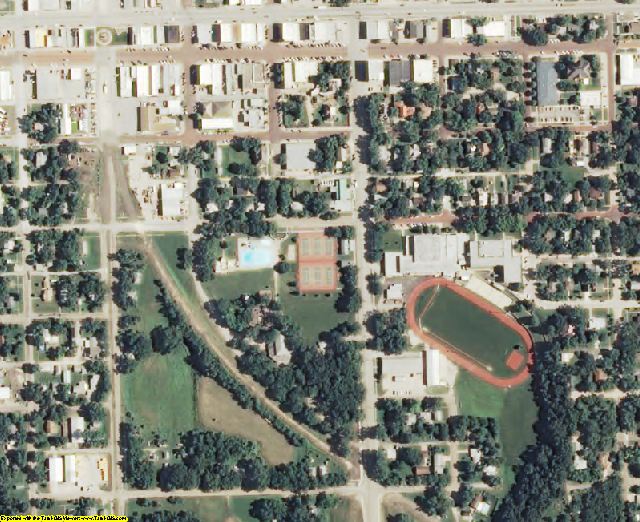 Marshall County, KS aerial photography detail
