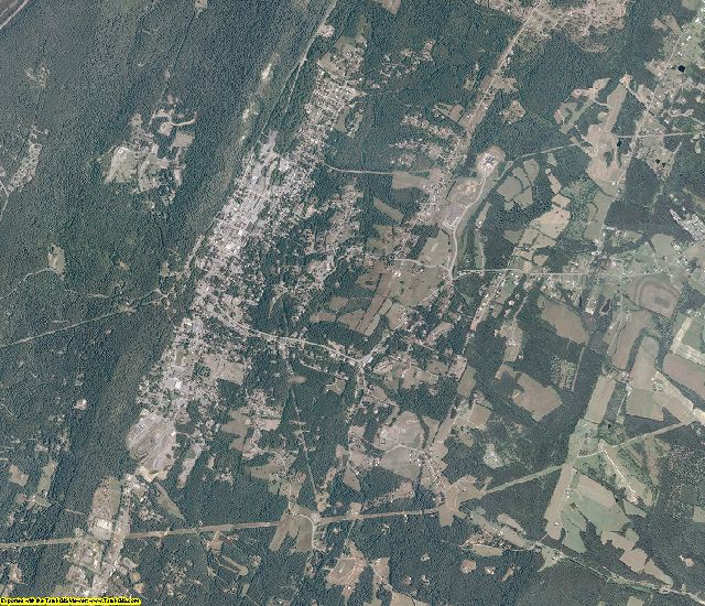 Morgan County, West Virginia aerial photography