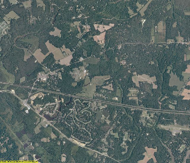 New Kent County, Virginia aerial photography