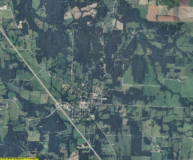 Polk County, Missouri aerial photography
