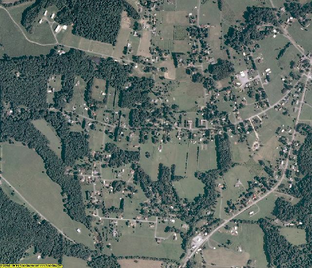 Preston County, WV aerial photography detail