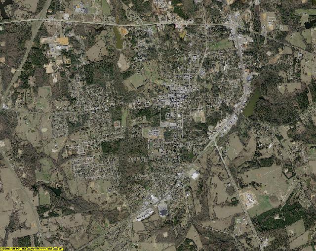 Rusk County, Texas aerial photography