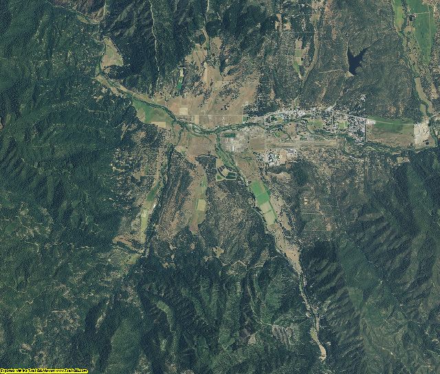 Trinity County, California aerial photography