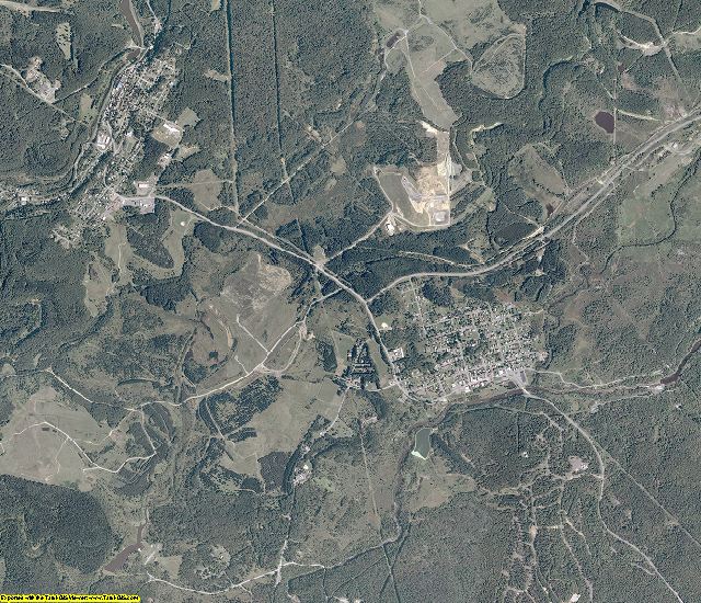Tucker County, West Virginia aerial photography