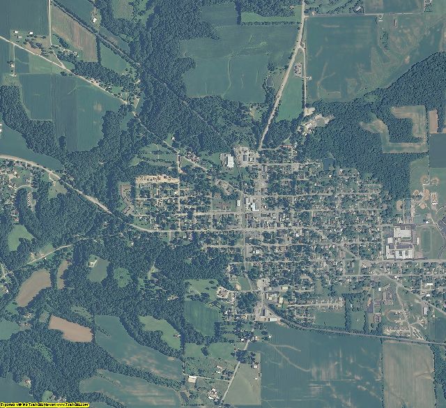 Union County, Indiana aerial photography