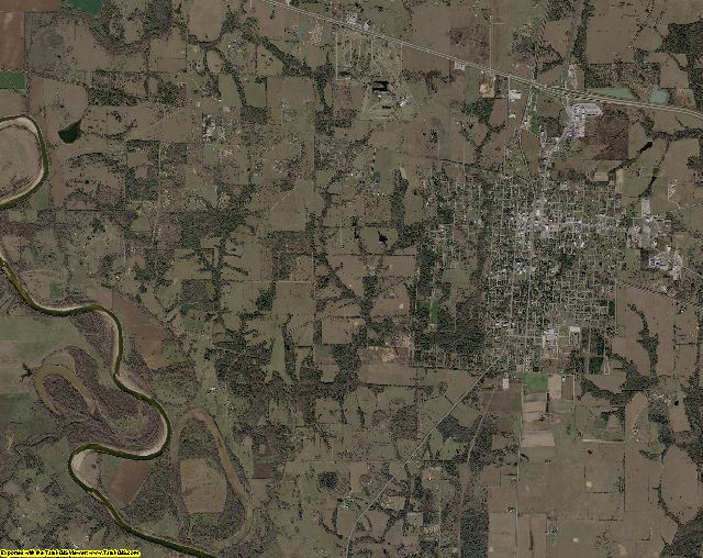Waller County, Texas aerial photography