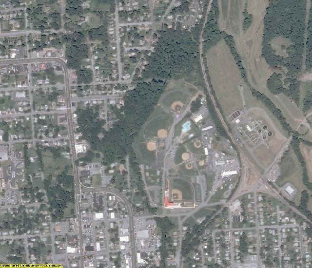 Warren County, VA aerial photography detail