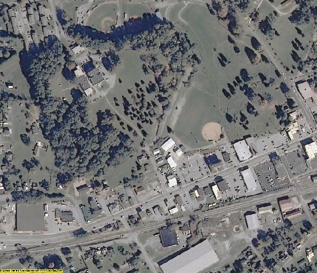Washington County, VA aerial photography detail