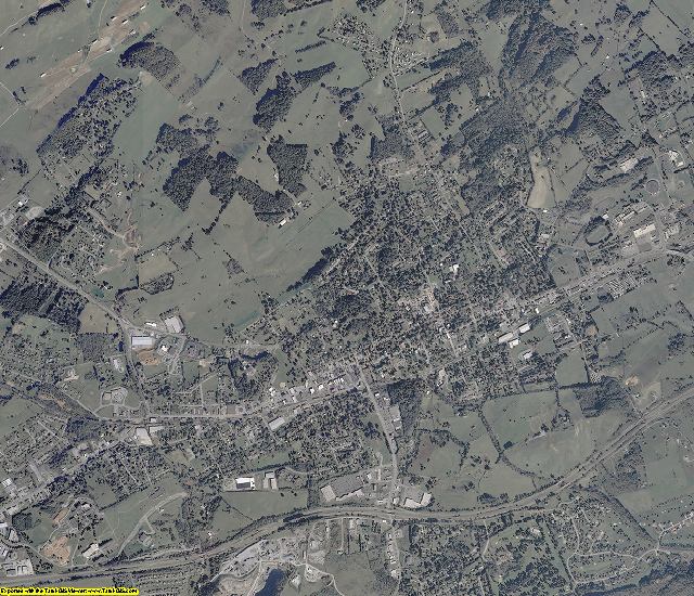 Washington County, Virginia aerial photography