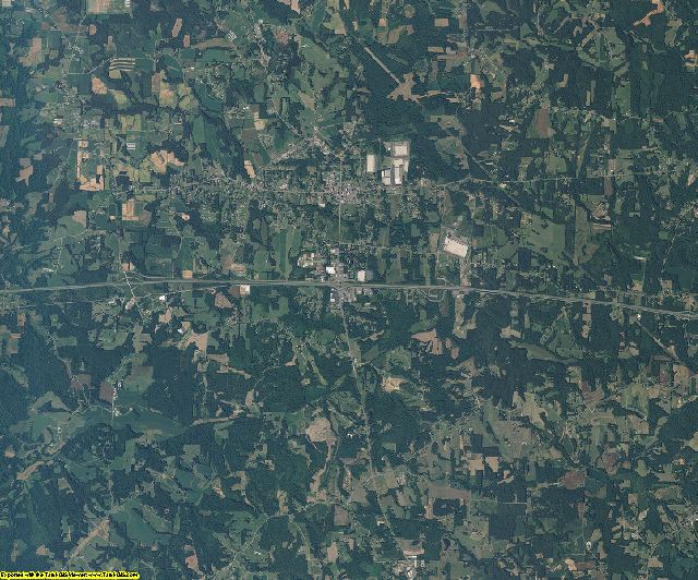 Yadkin County, North Carolina aerial photography
