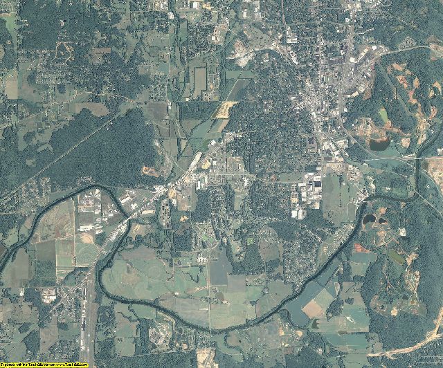 Bartow County, Georgia aerial photography
