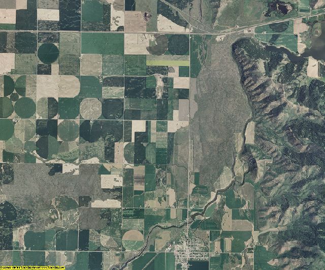Caribou County, Idaho aerial photography