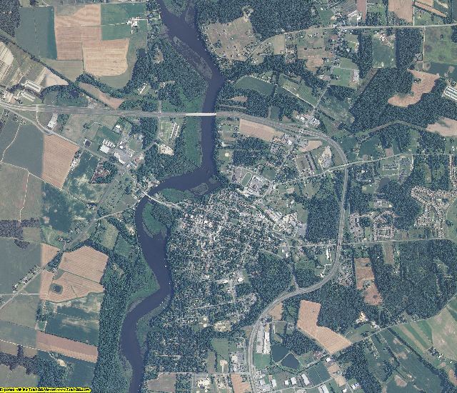 Caroline County, Maryland aerial photography