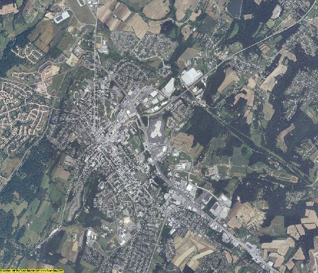 Carroll County, Maryland aerial photography