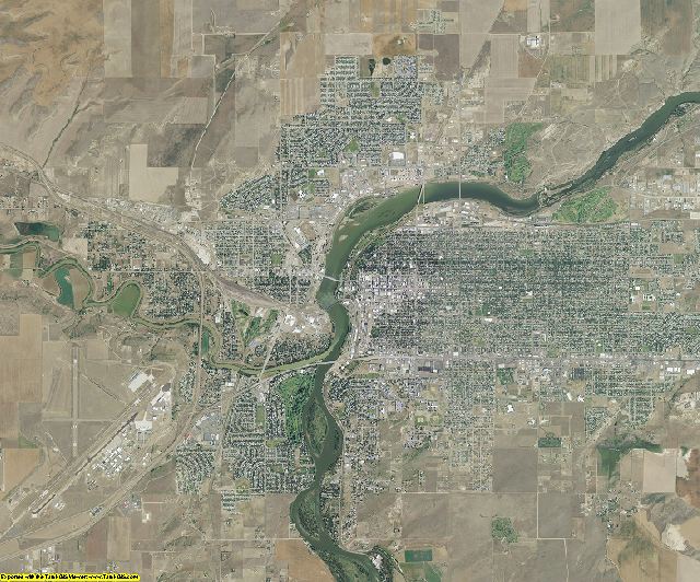 Cascade County, Montana aerial photography