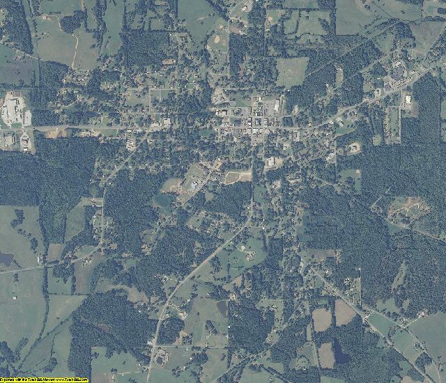 Clay County, Alabama aerial photography