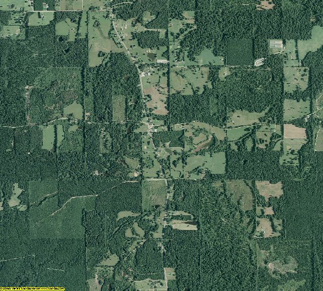 Cleveland County, Arkansas aerial photography