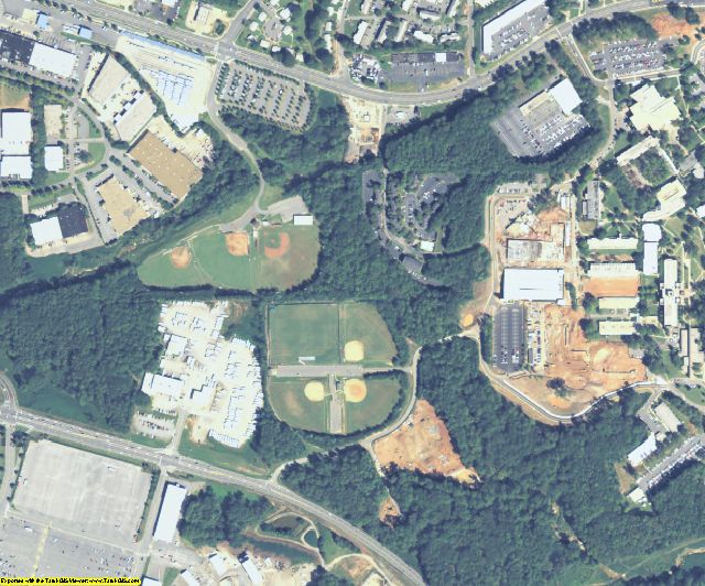 Cobb County, GA aerial photography detail