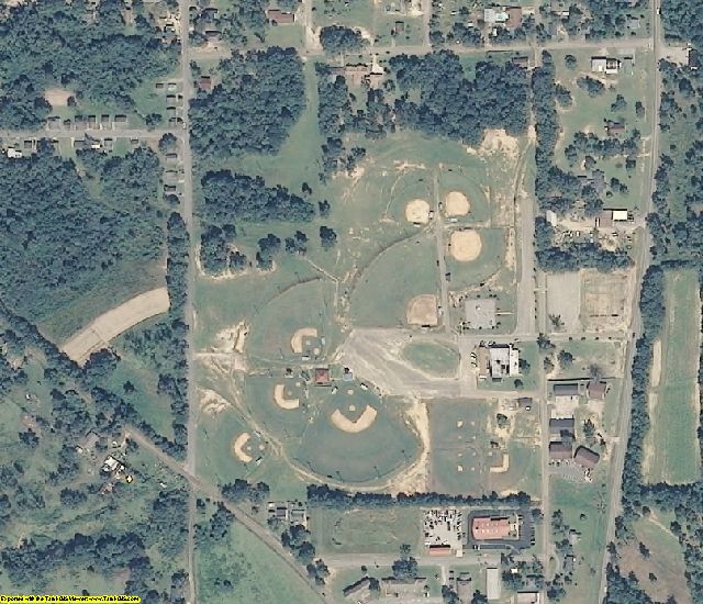 Covington County, AL aerial photography detail