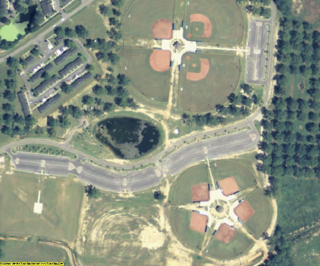 Crisp County, GA aerial photography detail