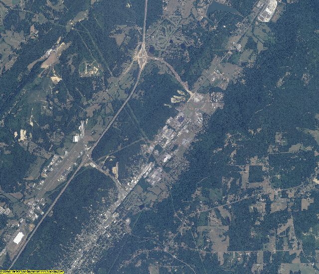 DeKalb County, Alabama aerial photography